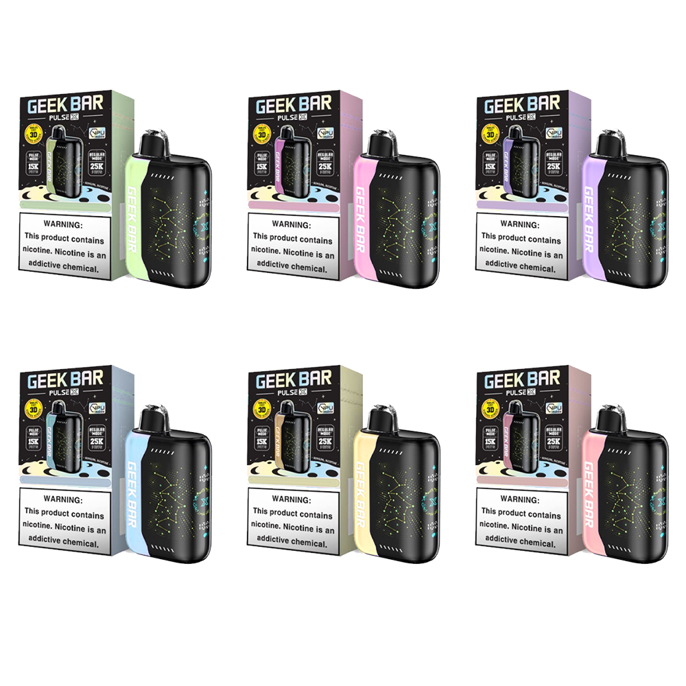Geek Bar Pulse X - 25k 18ml Visalia Vapes Geek Bar Pulse X - 25k 18ml Visalia Vapes