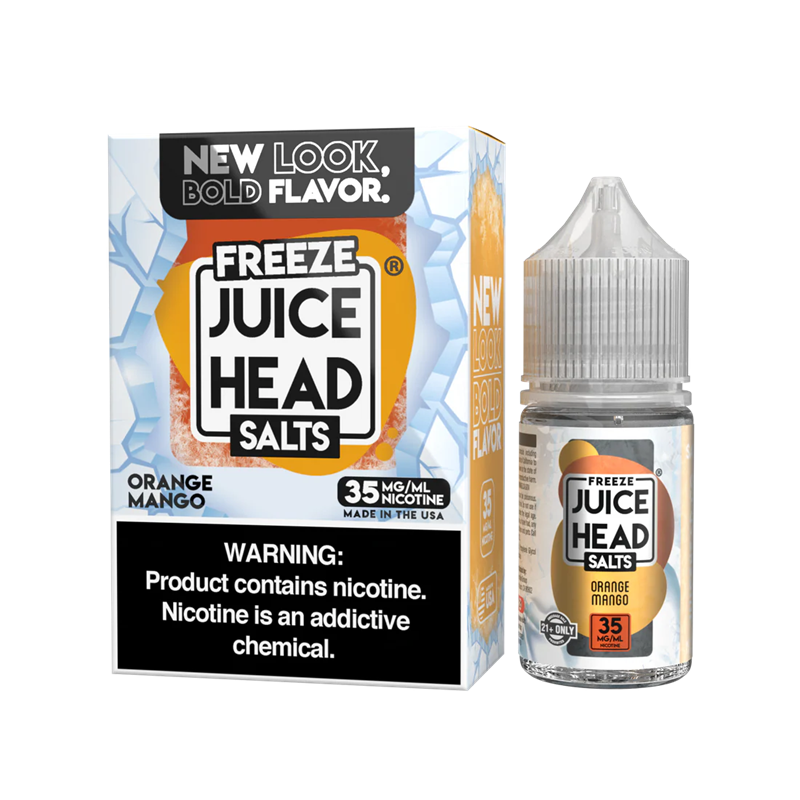 Juice Head Nic Salt - Orange Mango Freeze Visalia Vapes Juice Head Nic Salt - Orange Mango Freeze Visalia Vapes