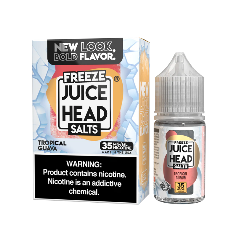 Juice Head Nic Salt - Tropical Guava Freeze