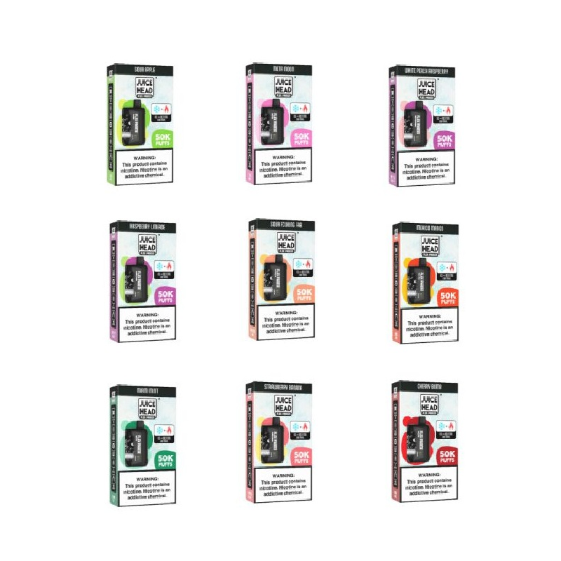 Juice Head Flex Freeze - 50k Nic/ice adjustable Visalia Vapes Juice Head Flex Freeze - 50k Nic/ice adjustable Visalia Vapes