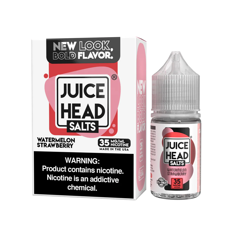 Juice Head Nic Salt - Watermelon Strawberry