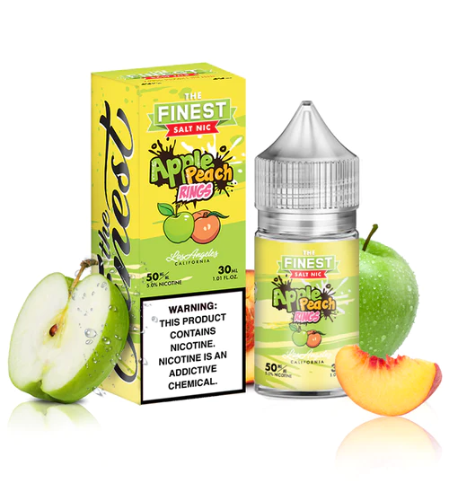 The Finest Nic Salt - Apple Peach Rings *