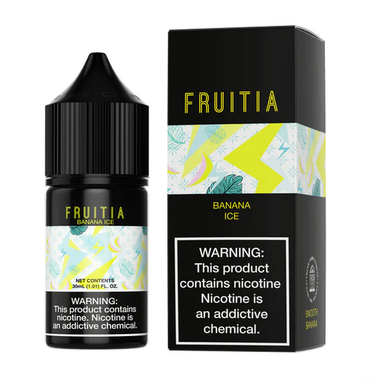 Fruitia Nic Salt - Banana Ice