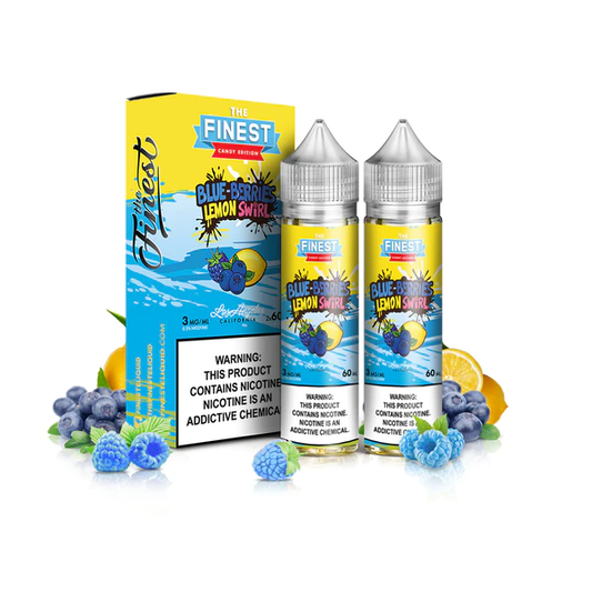 The Finest - Blueberry Lemon Swirl 60ml 0mg