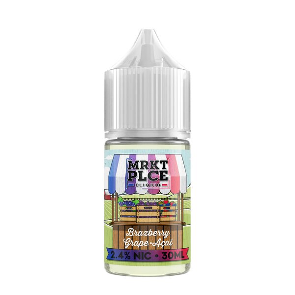 MRKT PLCE Nic Salt - Brazeberry Grape Acai