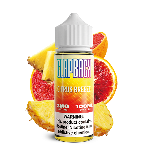 Clapback - Citrus Breeze 100ml 0mg