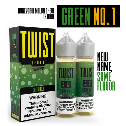 Twist - Green No.1 (Honey Dew Melon Chew) 60ml
