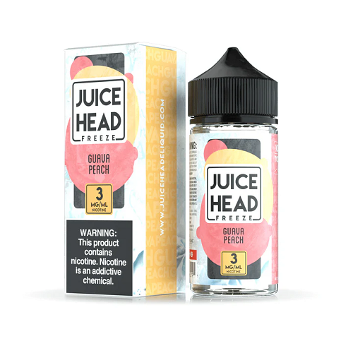 Juice Head - Guava Peach Freeze 100ml 0mg
