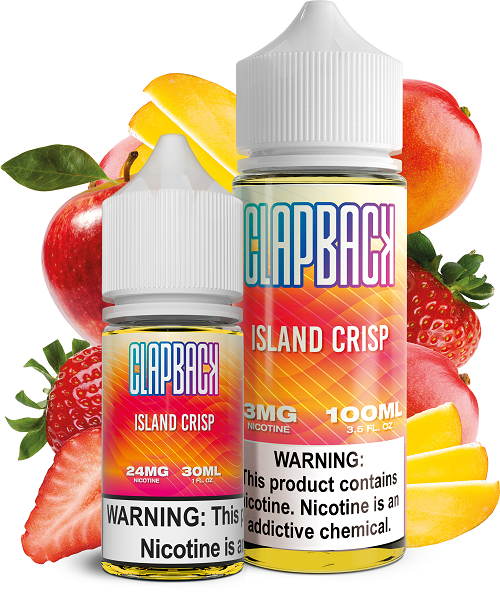 Clapback Nic Salt - Island Crisp