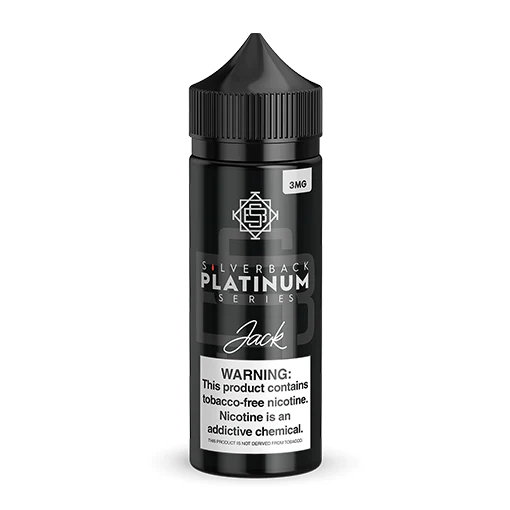 Silverback Platinum - Jack 120ml Visalia Vapes Silverback Platinum - Jack 120ml Visalia Vapes