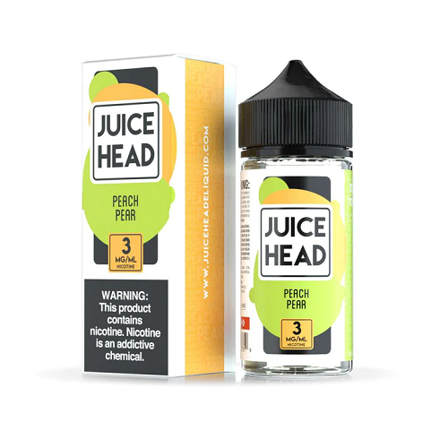 Juice Head - Peach Pear 100ml 0mg