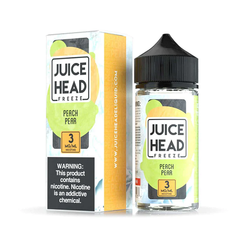 Juice Head - Peach Pear Freeze 100ml 0mg