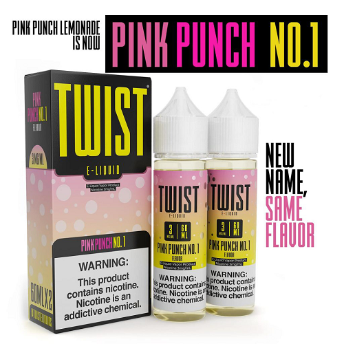 Twist - Pink No.1 60ml 0mg