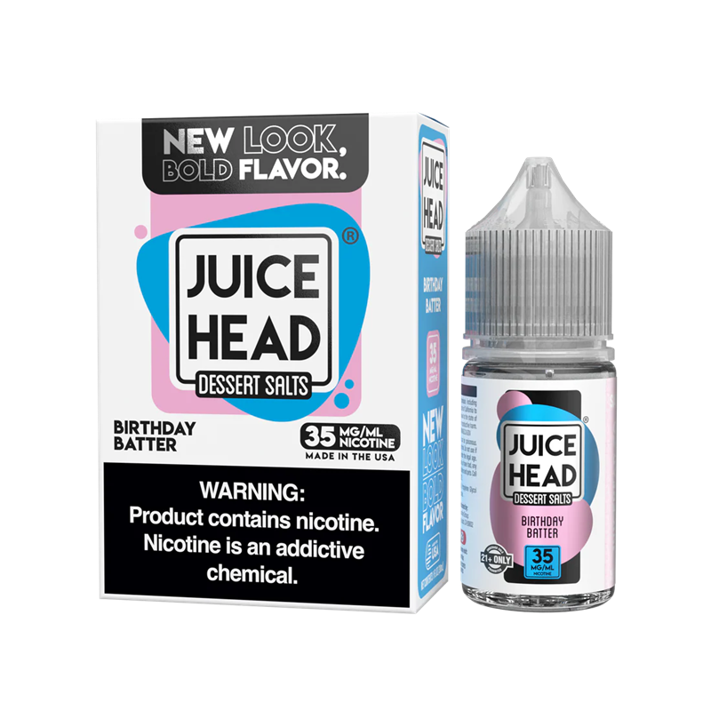 Juice Head Nic Salt - Cake Batter