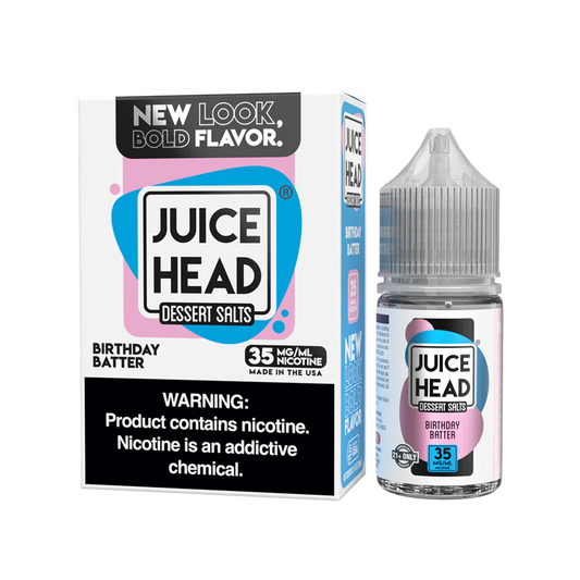 Juice Head Nic Salt - Cake Batter