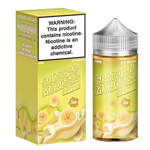 Custard Monster - Banana 100ml