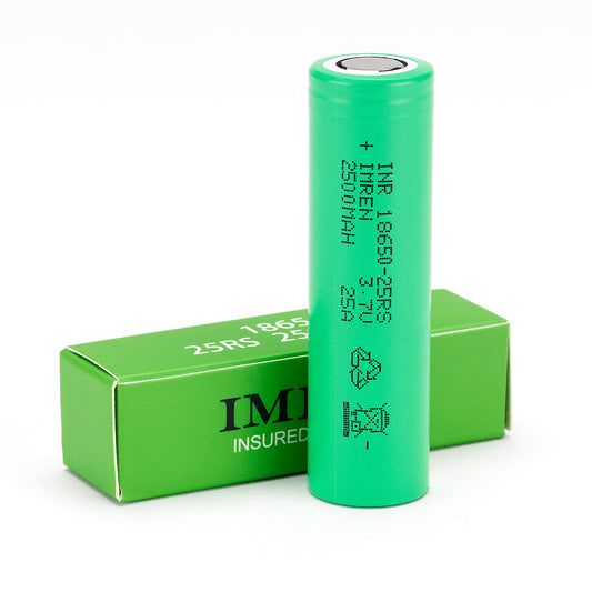 IMREN 18650 40A 3000mAh Flat Top Rechargeable Battery