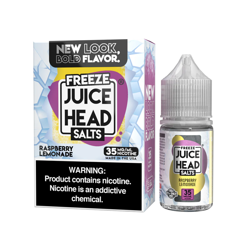 Juice Head Nic Salt - Raspberry Lemonade Freeze