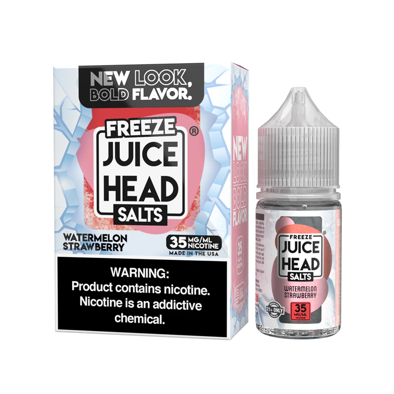 Juice Head Nic Salt - Strawberry Watermelon Freeze