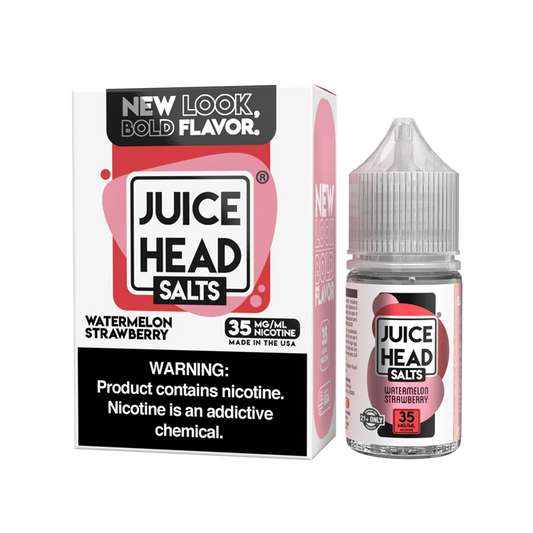 Juice Head Nic Salt - Watermelon Strawberry