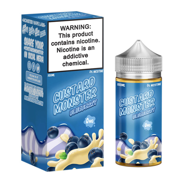 Custard Monster - Blueberry 100ml