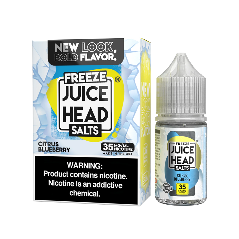 Juice Head Nic Salt - Citrus Blueberry Freeze