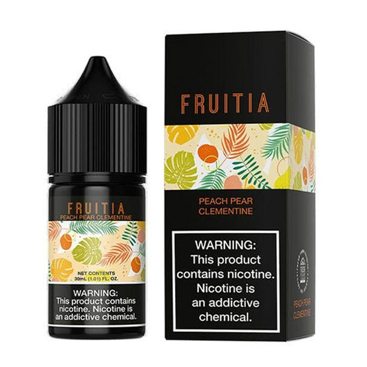 Fruitia Nic Salt - Peach Pear Clementine