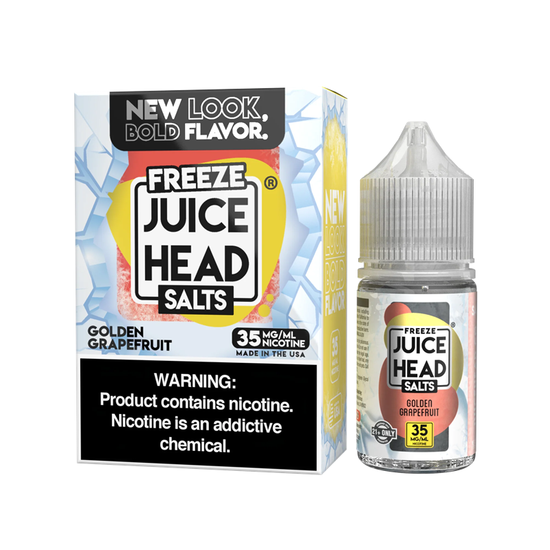 Juice Head Nic Salt - Golden Grapefruit Freeze