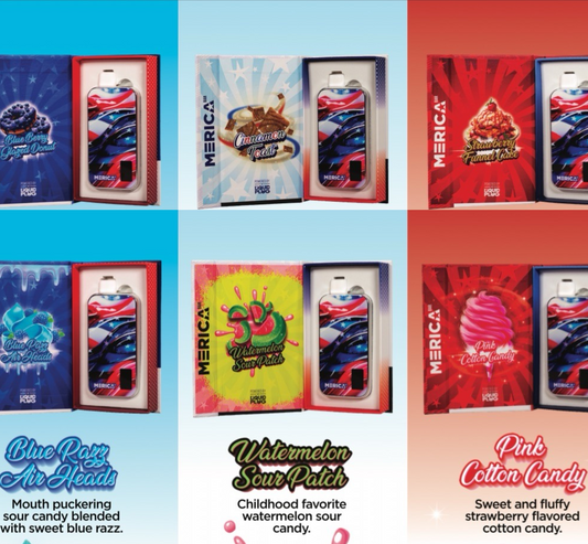 Merica 20k Disposable - 12ml (USA MADE)