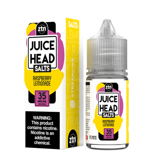 Juice Head Nic Salt - Rasperberry Lemonade