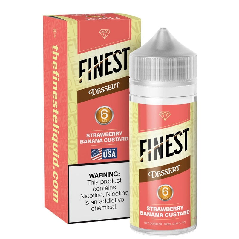 The Finest 100ml - Strawberry Banana Custard