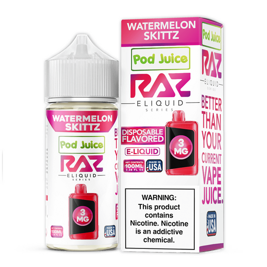 Pod/Raz Juice - Watermelon Skittz
