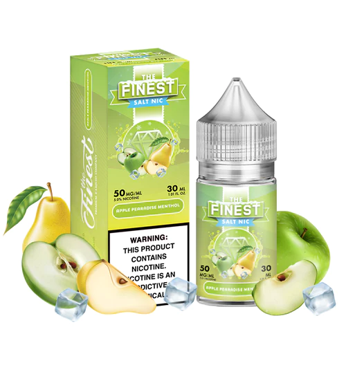 The Finest Nic Salt - Apple Pearadise Menthol