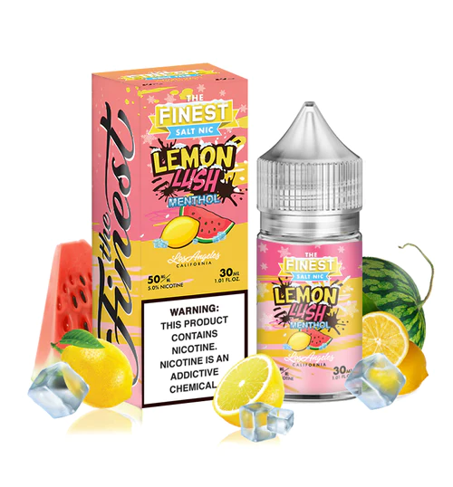 The Finest Nic Salt - Lemon Lush Menthol