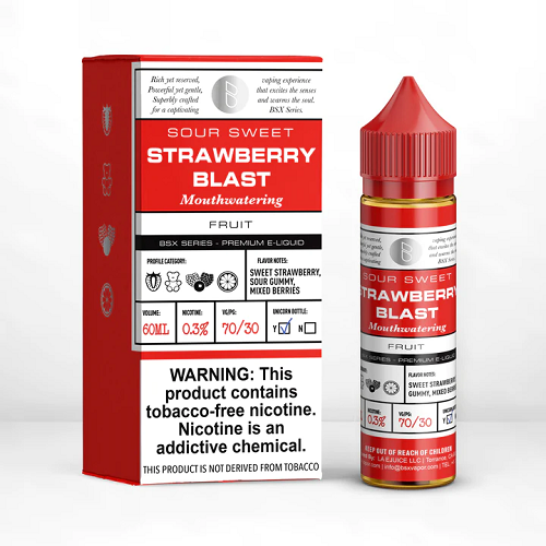 Glas Basix - Strawberry Blast 60ml 0mg