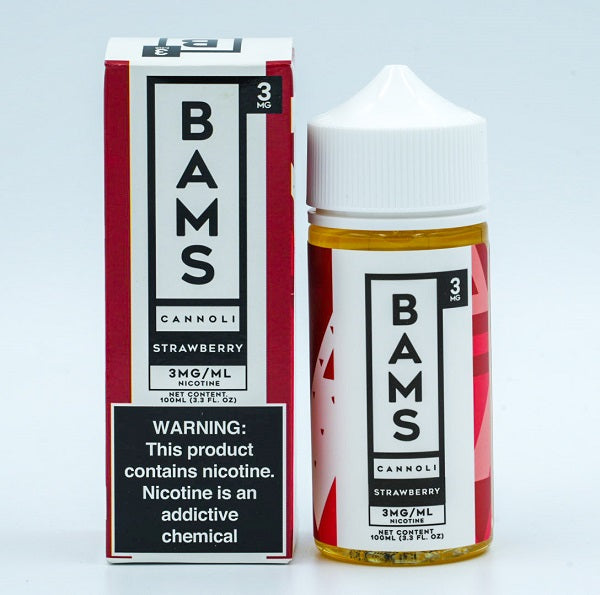 Bams - Strawberry Cannoli 100ml 0mg