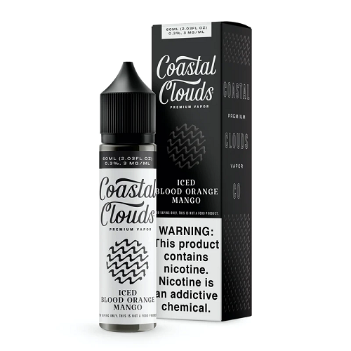 Coastal Clouds - Iced Blood Orange Mango 60ml 0mg