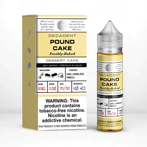 Glas Basix - Pound Cake 60ml 0mg