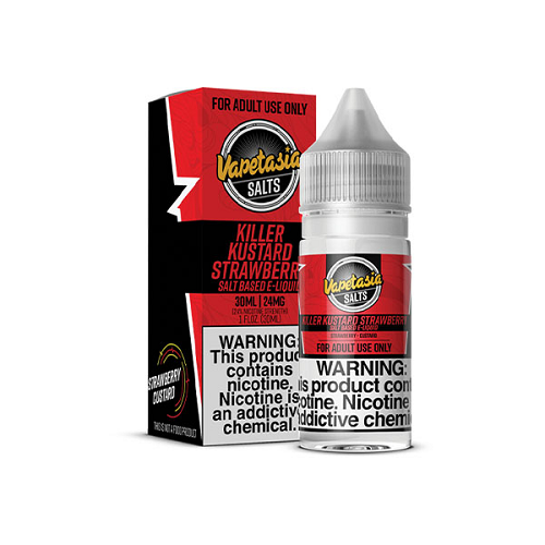 Vapetasia Nic Salts - Strawberry Killer Kustard