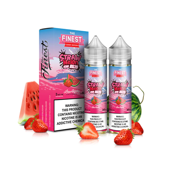 The Finest - Straw Melon Sour Belt 60ml